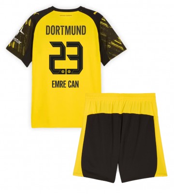 Borussia Dortmund Emre Can #23 Hjemmebanetrøje Børn 2025-26 Kortærmet (+ Korte bukser)